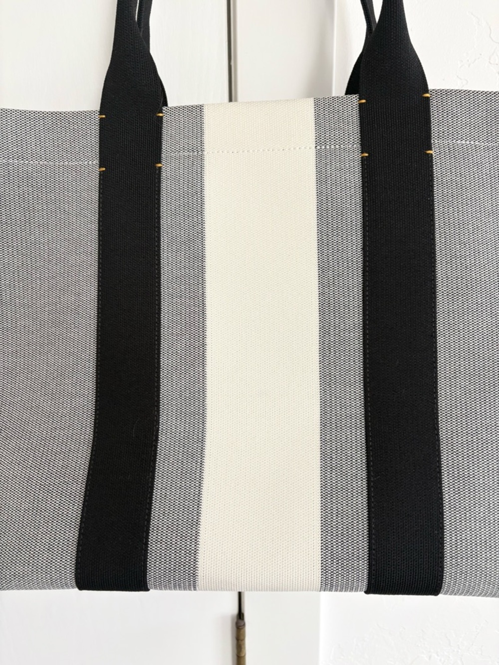 Rothy's Essential Tote in Grey Mist - Picture 5 of 16